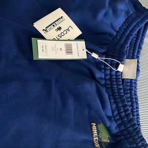 Blue Lacoste Minecraft Colab!! 100% organic Cotton